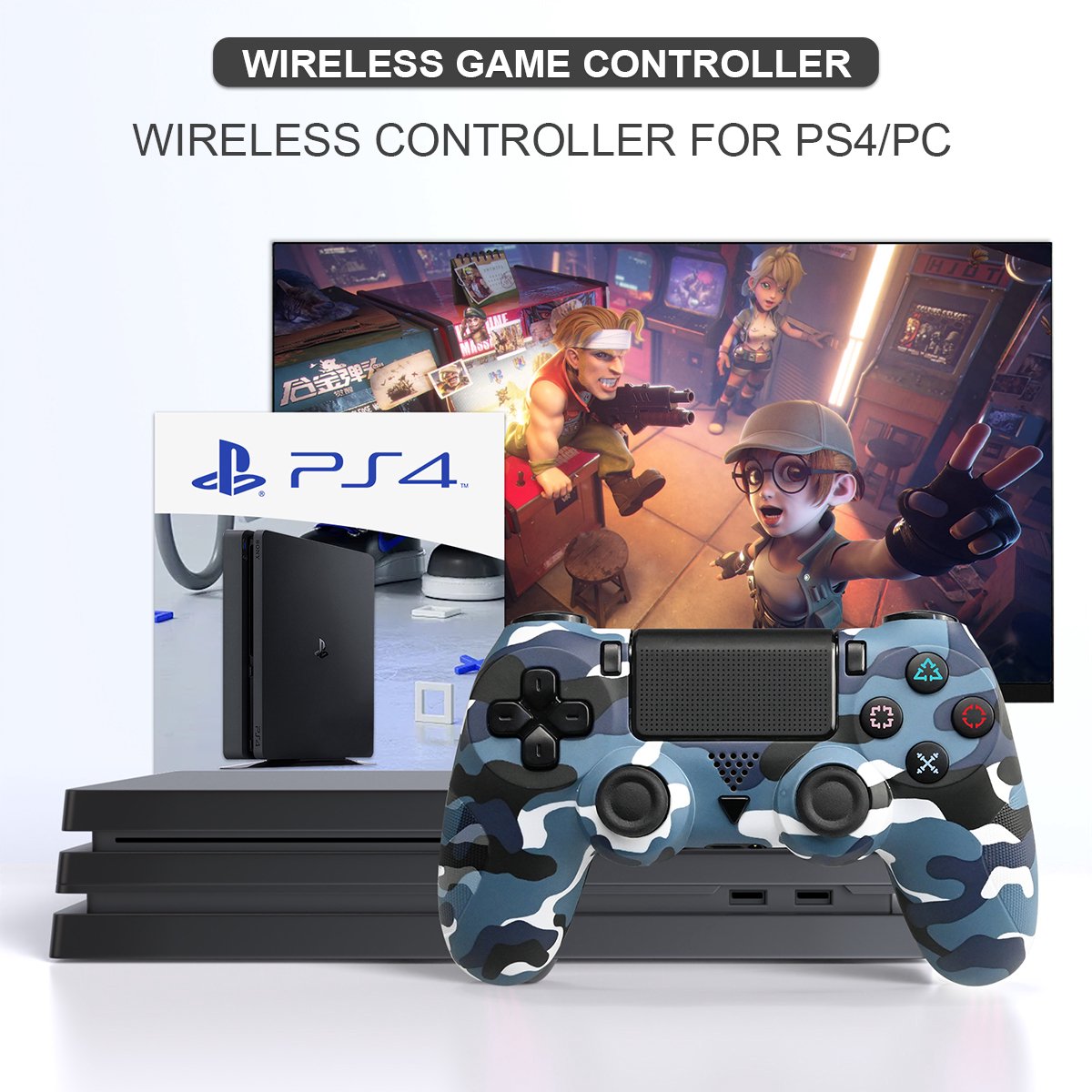 Draadloze PS4 Game Controller